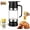 black, variant on Dispensador De Leche Condensada, 2026 Upgraded Glass Honey Dispenser No Drip With Base And Handle For Coffee And Tea Breakfast & Baking Daily Use, Activities, Or Demonstrations (yellow)
