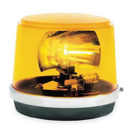 UPC 604586717330 product image for FEDERAL SIGNAL 443112-02 Revolving Warning Light, Amber, Surface Mount, Halogen | upcitemdb.com