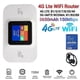 thumbnail image 2 of 4g Lte Wifi Router With Sim Card Slot 150mbps Wireless Router Repeater 3650mah Mobile Route, 2 of 5