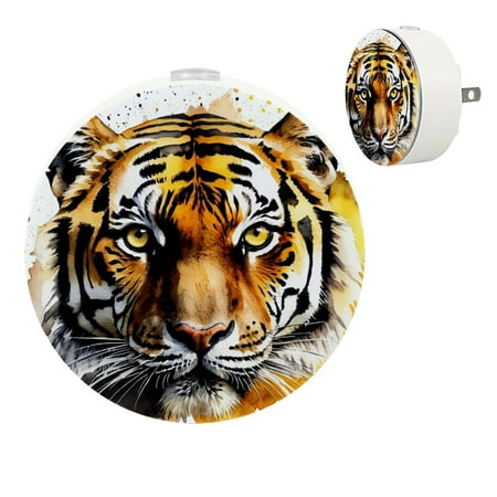 

YZUOUZY Lamp for Bedroom Night Lights Bedside Lamps Set of 2 Feline Tiger Tiger Eyes