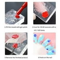 thumbnail image 2 of Techinal 6Pcs Mini Nail Art Silicone Moule Feuille Fleur Animaux Modèle Acrylique Gel Outils, 2 of 19