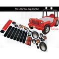 thumbnail image 1 of The Toy Restore Autocollants de Remplacement pour Lit Jeep Little Tikes, 1 of 6