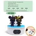 thumbnail image 5 of Tocadiscos eléctrico, tocadiscos de 360 grados con ajuste de velocidad deslizante, tocadiscos para fotografía 360, tocadiscos para fotografía de productos, joyas, presentaciones de relojes, 12CM, 5 of 5