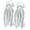 White, variant on Fashionable Pearls Pendant Boot Bows Adjustable Flowing Ribbon Bows Pearls Boot Cowgirl Ankle Accessory for Women