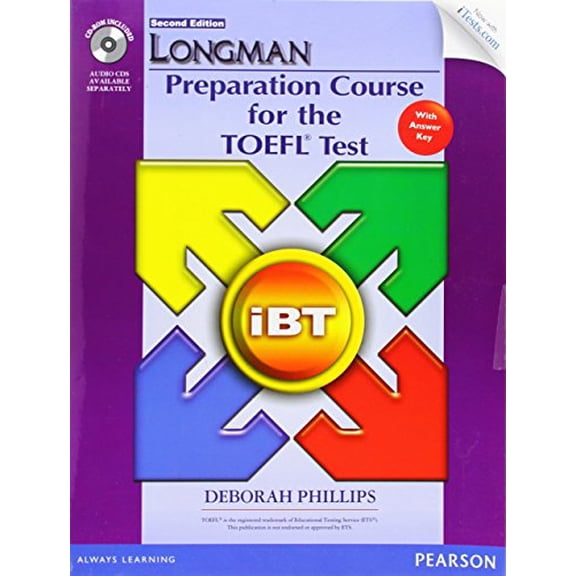 Pre-Owned Longman Preparation Course for the TOEFL iBT Test (with CD-ROM, Answer Key, and iTest) (Paperback) 0133248003 9780133248005