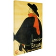 thumbnail image 2 of Trademark Fine Art "Aristide Bruant" Canvas Art by Henri de Toulouse-Lautrec, 2 of 3