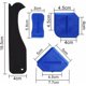 thumbnail image 3 of 9 Pieces Silicone Seal Kit, Silicone Seal Finisher/Silicone Tool/3 in 1 Silicone Straightener, Sealant Straightener/Silicone Seal Smoothing/Silicone S, 3 of 5