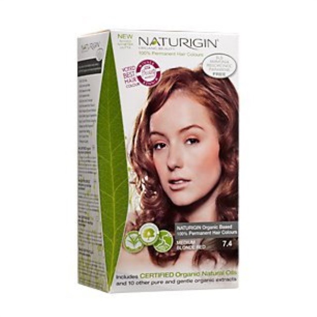 naturigin permanent hair color, medium blonde red - Walmart.com