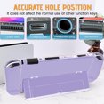thumbnail image 3 of Switch Case Protective Case, Handheld Controller Separable Protector Hard Shell With Ergonomic Design, Customized Dockable Protective Case For Switch, 3 of 8