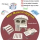 thumbnail image 2 of Juego de 4 juguetes de madera para hámster, juegos de hámster que incluyen puente colgante para casa de hámster, accesorio para hámster, conejillo de indias, chinchilla, hámster ruso JAMW Sencillez, 2 of 5