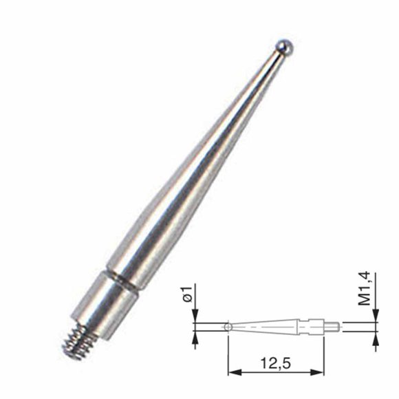 Points de Contact pour Indicateur de Test de Cadran Tactile Marron & Tranchant 18.60201