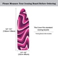 thumbnail image 4 of HELLHERO 3 Fasteners Iron Board Cover Hook and Loop Wavy Leopard Print Pattern Replacement Washable for Friends, 4 of 4