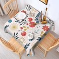 thumbnail image 2 of 42x42 Inch Waterproof Square Tablecloth, Thickened Polyester Table Cover for Dining & Parties, Floral Print, 2 of 6