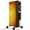 Black, variant on MCQ Basic Electric Oil Filled Radiator, Space Heater with Adjustable Thermostat for Office Bedroom Home, Black