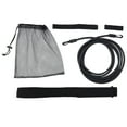 thumbnail image 1 of CTIRCHIU 1 Set of Swim Training Resistance Belt Adjustable Elastic Exerciser Belt Safety Rope (Black), 1 of 7