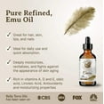 thumbnail image 2 of Australian Emu Oil for Skin Hair Nails Deep Moisturizer Anti-Aging Natural Care, 2 of 8