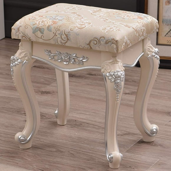 Vanity Stool, Makeup Bench Dressing Stools, Thick Padded Cushioned Chair, Piano Seat for Bathroom Bedroom Large Vanity Benches