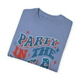 thumbnail image 3 of Red White and Blue Party In The USA Comfort Colors Unisex Tee, 3 of 4