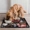 thumbnail image 2 of Dog Mat for Food and Water Absorbent Water Non-Skid Cat Food Mat Coffee Theme Food Pet Feeding Mat Eco-Friendly Durable Pet Placemat, 2 of 7