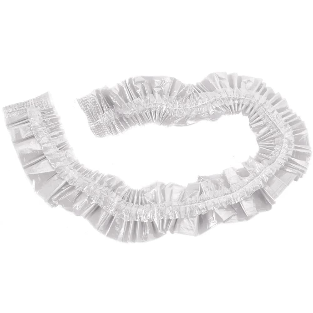 ForPro Spa Liners, Fit All Pedicure Spas, Disposable Pedicure Liners, Clear, 100-Count