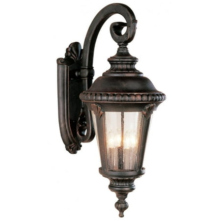Bel Air Saddle Rock Outdoor Wall Light - 29H in.