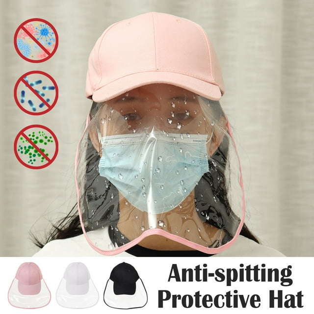 Waterproof Dustproof Full Face Cover Mask Anti-spitting Protective Hat Hat Cap Universal