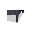 thumbnail image 6 of Baxton Studio Cora Grey Velvet and Dark Brown Finished Wood Full Size Daybed, 6 of 6