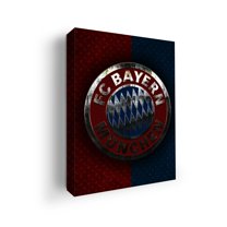 Bayern Munchen Canvas Wall Art by Mavis Print- 12x16 inches Football Wall Decor | UV & Water Resistant HD Printed & Wooden framed Wall Art | Modern Wall Decor for Gift | Made in USA
