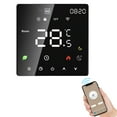 thumbnail image 1 of Smart Thermostat for Home Touchscreen WiFi Voice App Programmable Temperature Control IP20 Protection Auto/Manual Mode Digital Thermostat for 16A Electric Underfloor Heating Compatible with, 1 of 7