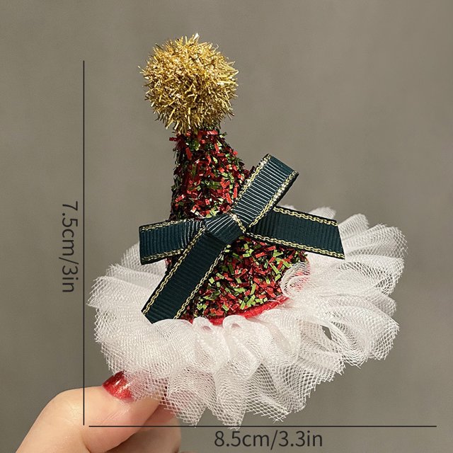 Sombrero de Navidad, diadema decorativa de Navidad, suministros de Año Nuevo 2025, banda para el pelo de árbol de Navidad, accesorios para el cabello fiesta, regalo de fiesta para amigos