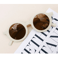 thumbnail image 1 of goowrom Lunettes de Soleil pour Enfants, Lunettes Rondes Rétro Unies Anti-UV pour Bébé, 1 of 2