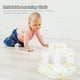 thumbnail image 4 of Lindo baño de PVC sofá para bebé aprendiendo a sentarse silla de asiento inflable para niños pequeños JShteea libre de BPA, 4 of 9