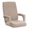 thumbnail image 6 of Durable Stretch Waterproof Office Chair Cover, High Back Computer Chair Slipcovers, for Universal Rotating Chair with Armrest Cover Khaki XL, 6 of 10