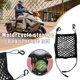 thumbnail image 4 of Wartleves Bolsa para el baúl de almacenamiento del casco de la motocicleta Bolsa de equipaje para motocicleta Hold ιс Net, 4 of 6