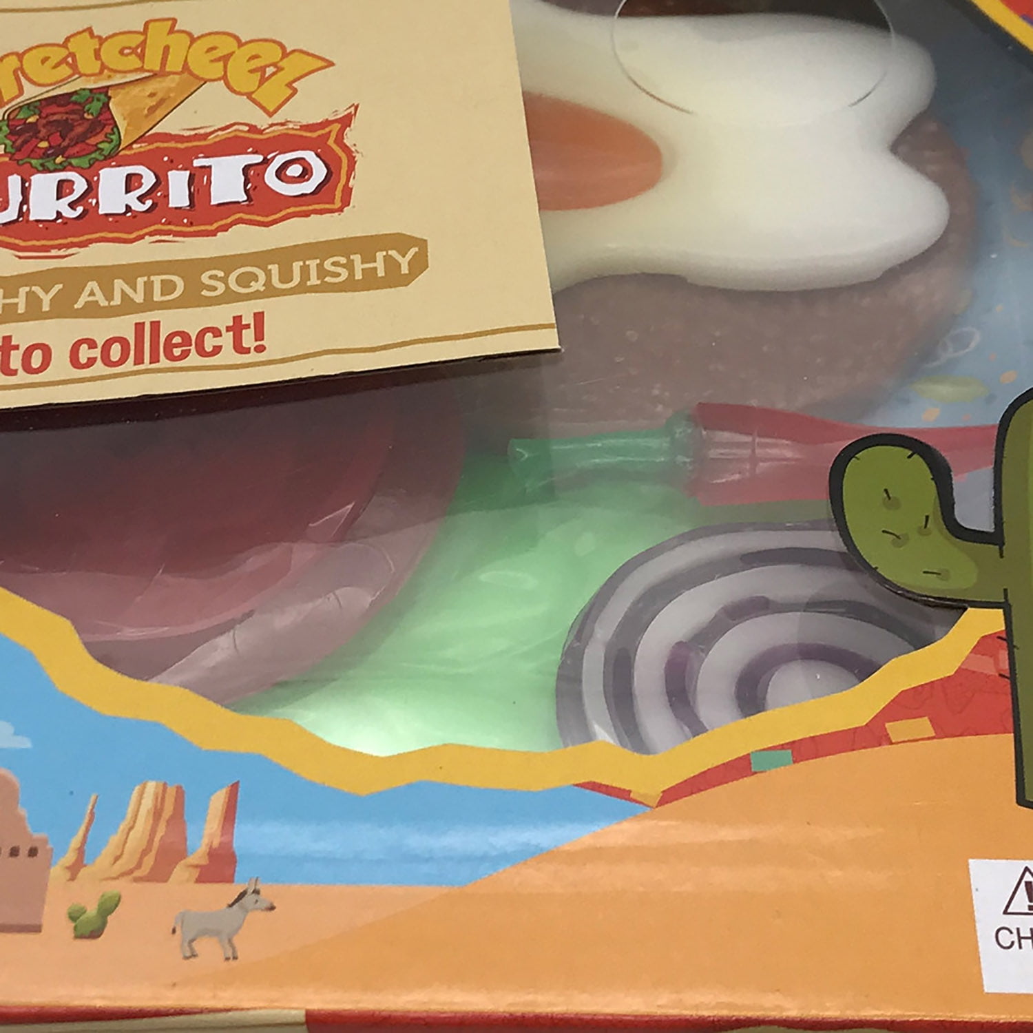 Stretcheez: Burrito - Surprise Assorted Styles & Toppings, Assemble Stretchy & Squishy Toy Food, Mix & Match Ingredients, Kitchen Roleplay, Kids 3+
