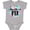 AC-Heather Grey, variant on Inktastic Sweet As Pie Hearts Boys or Girls Baby Bodysuit