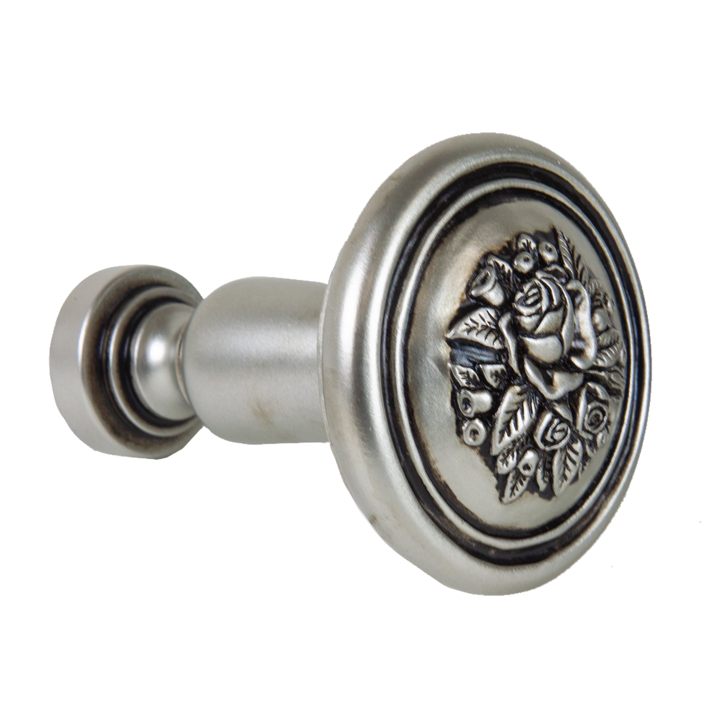 Mariana Curtain Tie Back (pair) Finial 101 in Satin Nickel