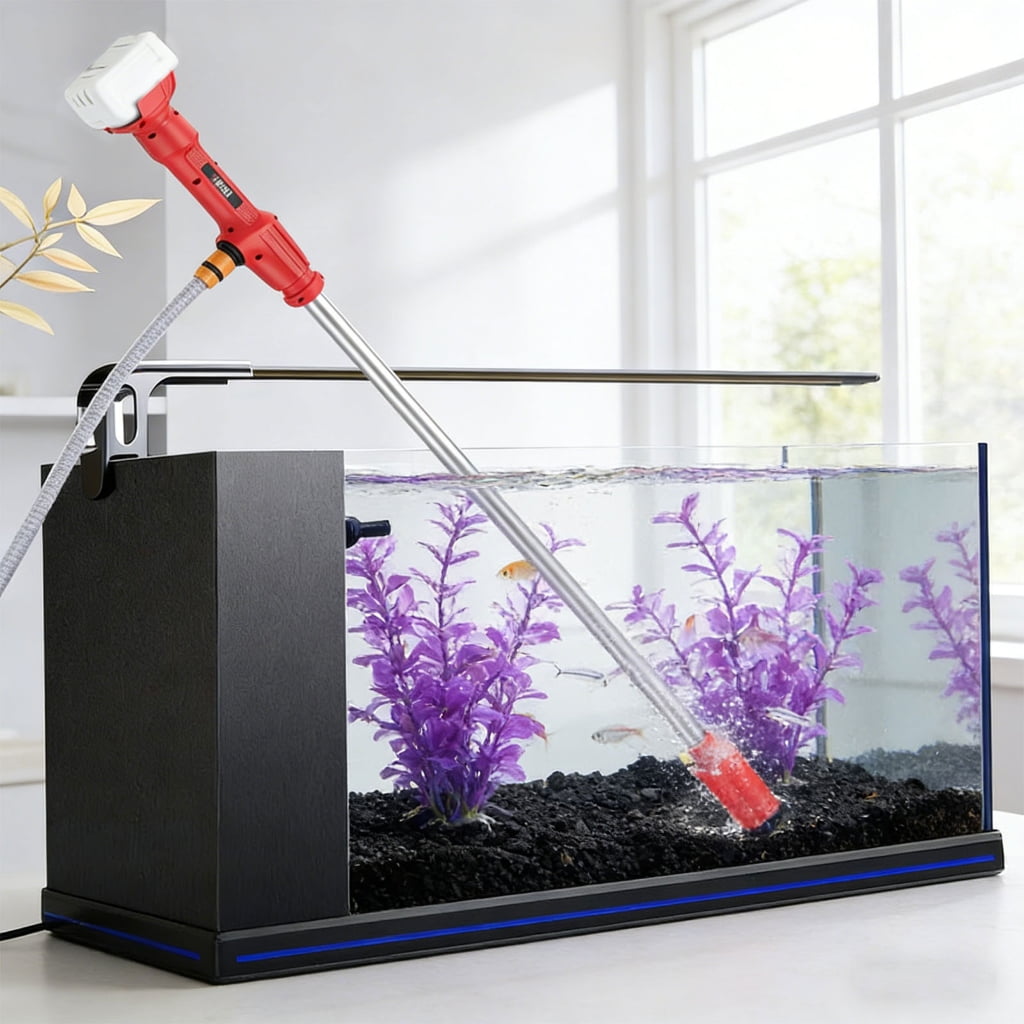 Miiottaa 1 Piece Purpose Portable Electric Pump for Aquarium Water Change Gas Transfer Truck Refueling Garden Irrigation Industrial Use