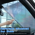 thumbnail image 3 of Elegant Choise Auto Retractable Sun Visor- Windshield Shade Roll Cover for UV/Heat Protection U, 3 of 12