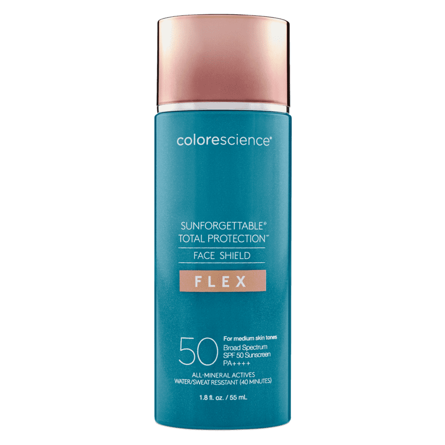 Colorescience Total Protection Face Shield Flex (MEDIUM) SPF 50 Sunscreen 1.8 oz.