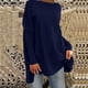 thumbnail image 1 of Pntutb Mujeres Moda Sólido Básico Casual Suelto Jersey Manga Larga Camiseta tops Pntutb Pntutb-1472, 1 of 5