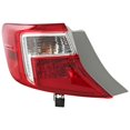 thumbnail image 4 of For 12-14 Camry Taillight Taillamp Rear Outer Brake Light Lamp w/Bulb Left Side, 4 of 5