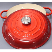 Le Creuset Enameled Cast Iron Signature Braiser, 3.5 qt., Cerise Cerise 3.5 Qt
