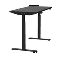 thumbnail image 4 of Whole Piece Electric Standing Desk, 48 x 24 Inches Height Adjustable Desk, Sit Stand Desk Home Office Desks - Black 19962, 4 of 9