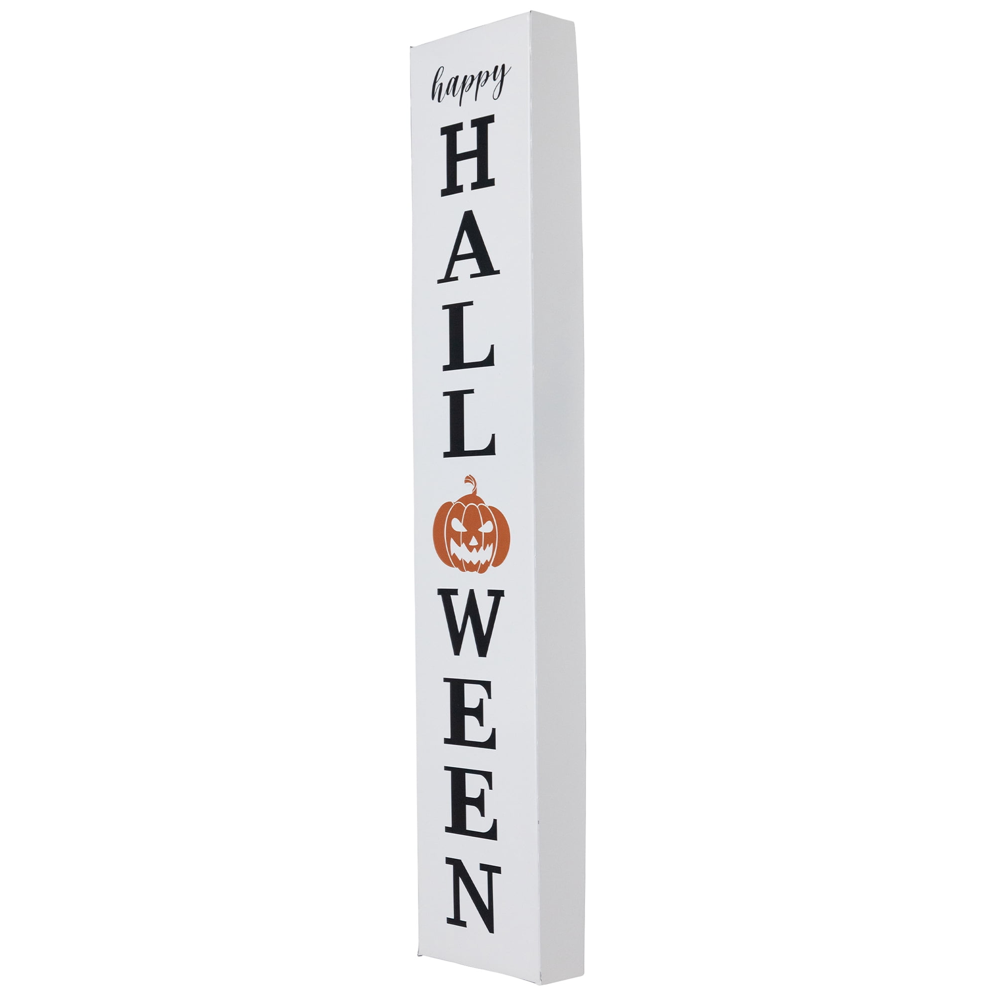 Northlight Happy Halloween Metal Porch Board Sign - 31.5"