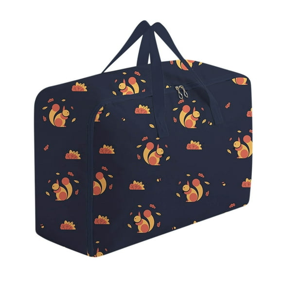 Birdeem Extra Large Reusable Storage Bags with Strong Handles & Zippers, Heavy Duty Washable Moving Bag, Closet, Underbed Organizer for Bedding, Blanket