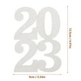 thumbnail image 2 of 48Pcs Glitter 2023 Cutouts Double Side Congrats Grad Tags Signs Grad Table Decoration, 2 of 6