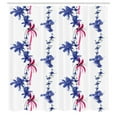 thumbnail image 3 of Ambesonne Traditional Shower Curtain, Native Effect, 69"Wx84"L, Purple, 3 of 5