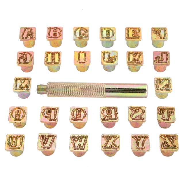 Stamp Punch Set,13mm Metal Stamp Punch Metal Letter Stamp Metal Stamp Rugged and Tough