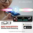 thumbnail image 3 of Pyle 300-Watt Stereo Receiver Power Amplifier, Single DIN, Bluetooth Compatible, 25 Band EQ (Black), 3 of 6